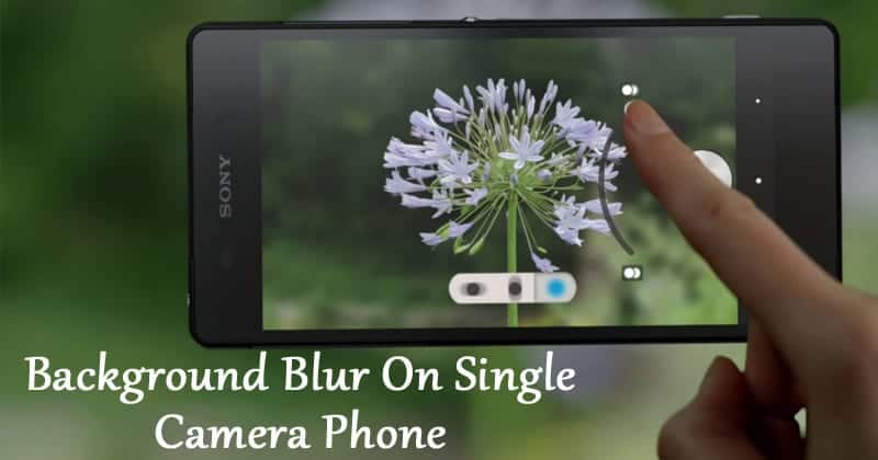 How to Blur Photo Background on iOS
